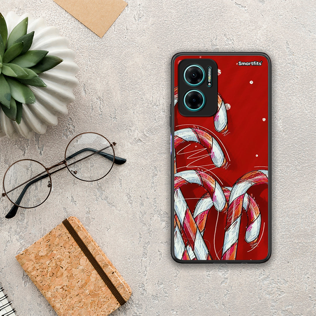 Candy Cane - Xiaomi Redmi Note 11E case