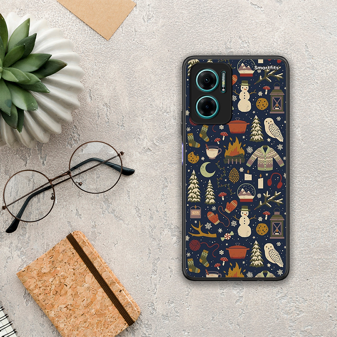 Christmas Elements - Xiaomi Redmi Note 11E case