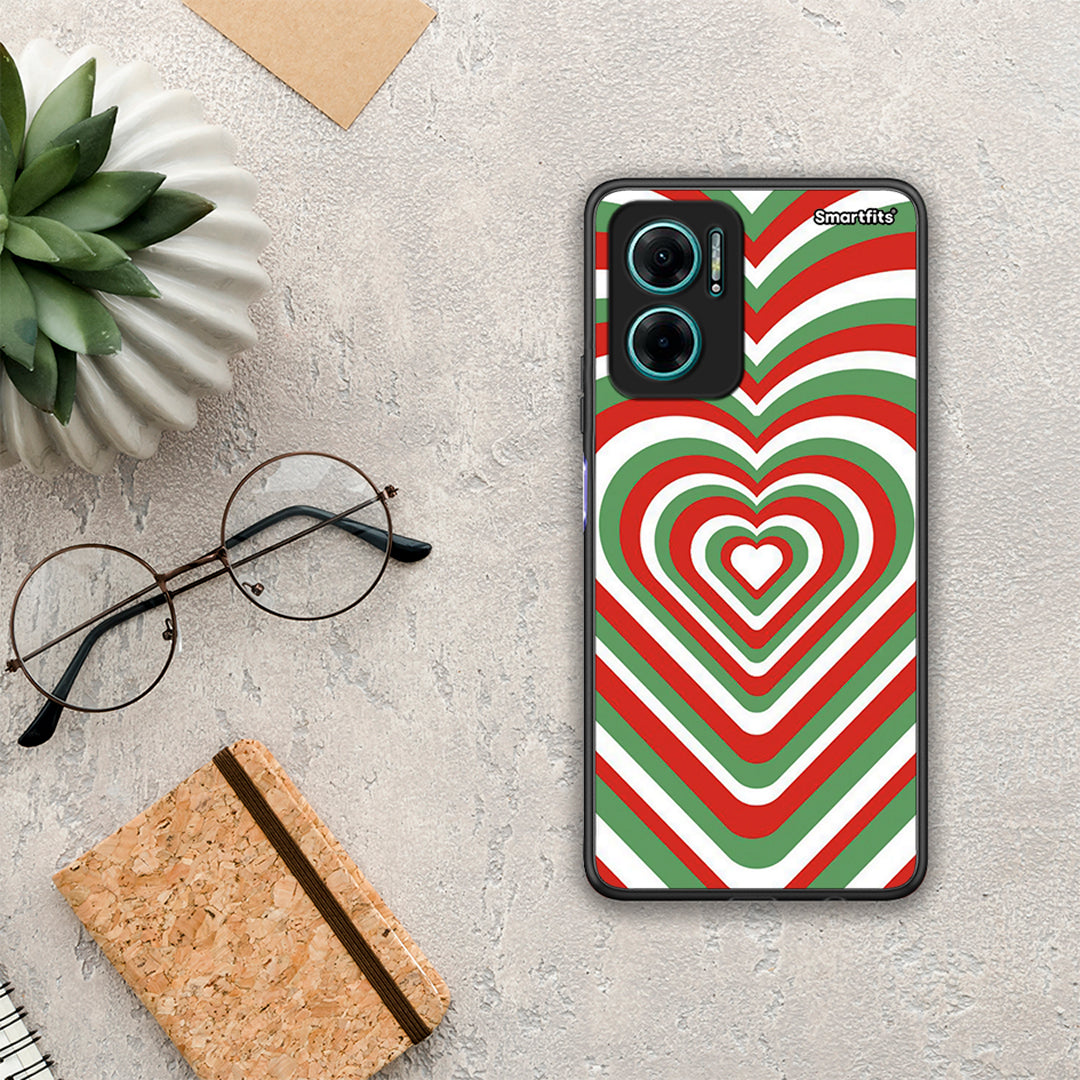 Christmas Hearts - Xiaomi Redmi Note 11E case