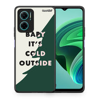 Thumbnail for Θήκη Xiaomi Redmi Note 11E Cold Outside από τη Smartfits με σχέδιο στο πίσω μέρος και μαύρο περίβλημα | Xiaomi Redmi Note 11E Cold Outside case with colorful back and black bezels