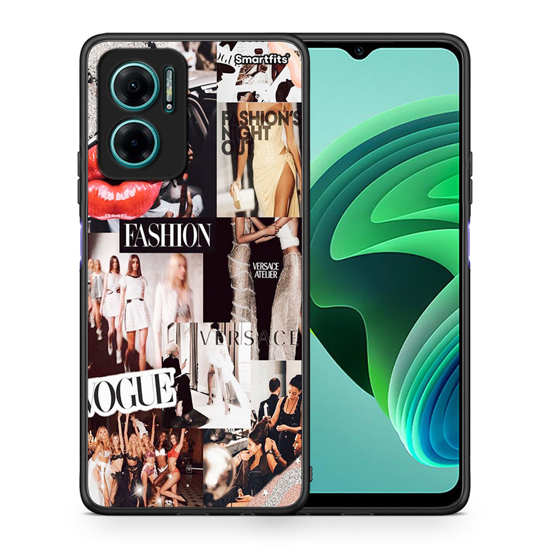 Collage Fashion - Xiaomi Redmi Note 11E case