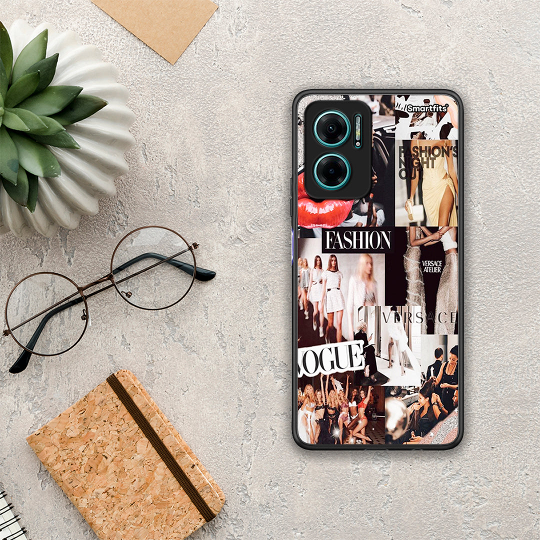 Collage Fashion - Xiaomi Redmi Note 11E case