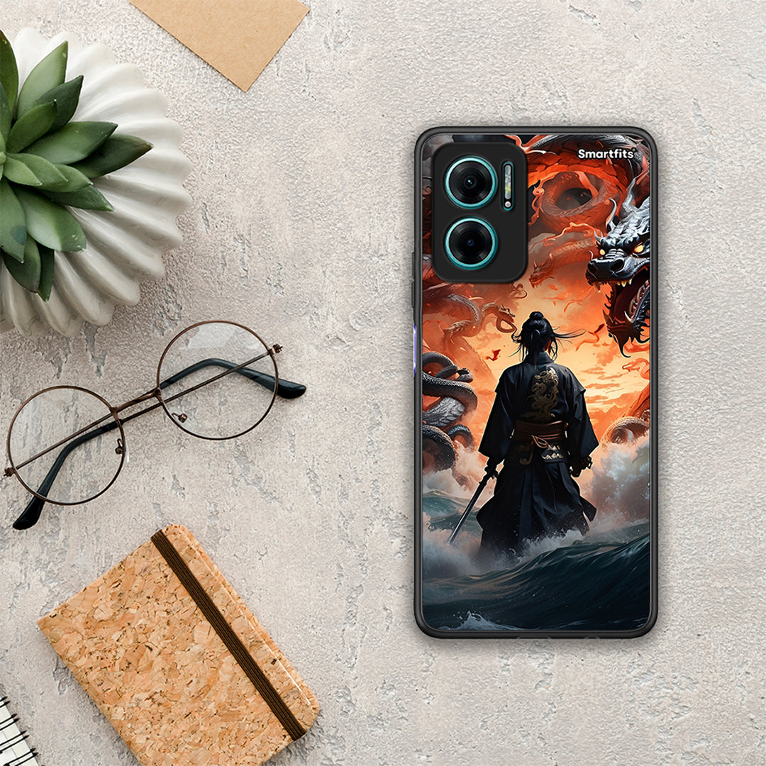 Dragons Fight - Xiaomi Redmi Note 11E case