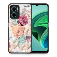 Thumbnail for Θήκη Xiaomi Redmi Note 11E Bouquet Floral από τη Smartfits με σχέδιο στο πίσω μέρος και μαύρο περίβλημα | Xiaomi Redmi Note 11E Bouquet Floral case with colorful back and black bezels
