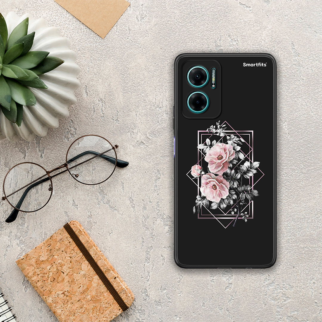 Flower Frame - Xiaomi Redmi Note 11E θήκη