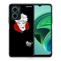 Thumbnail for Θήκη Xiaomi Redmi Note 11E Itadori Anime από τη Smartfits με σχέδιο στο πίσω μέρος και μαύρο περίβλημα | Xiaomi Redmi Note 11E Itadori Anime case with colorful back and black bezels