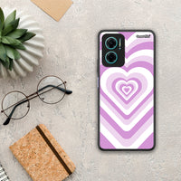 Thumbnail for Lilac Hearts - Xiaomi Redmi Note 11E case