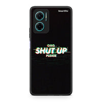 Thumbnail for Xiaomi Redmi Note 11E OMG ShutUp θήκη από τη Smartfits με σχέδιο στο πίσω μέρος και μαύρο περίβλημα | Smartphone case with colorful back and black bezels by Smartfits