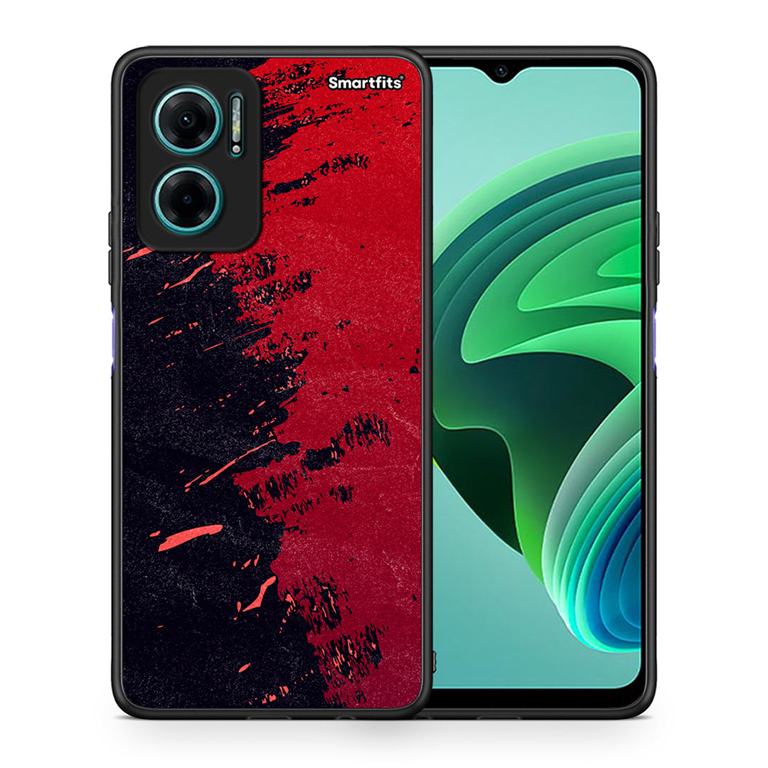 Red Paint - Xiaomi Redmi Note 11E case