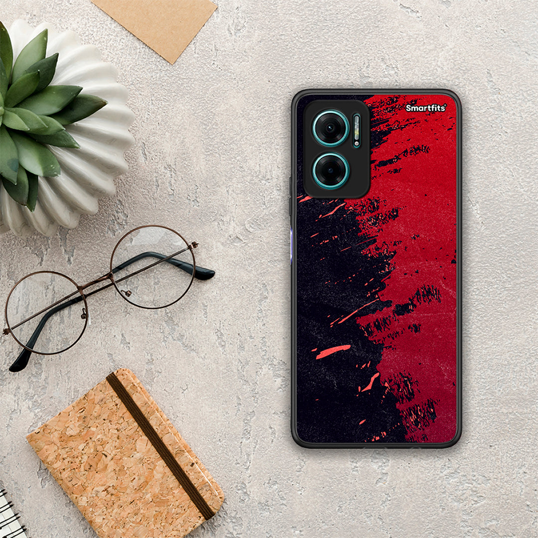 Red Paint - Xiaomi Redmi Note 11E case