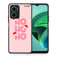 Thumbnail for Θήκη Xiaomi Redmi Note 11E Xmas Ho Ho Ho από τη Smartfits με σχέδιο στο πίσω μέρος και μαύρο περίβλημα | Xiaomi Redmi Note 11E Xmas Ho Ho Ho case with colorful back and black bezels