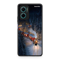 Thumbnail for Xiaomi Redmi Note 11E Xmas Train θήκη από τη Smartfits με σχέδιο στο πίσω μέρος και μαύρο περίβλημα | Smartphone case with colorful back and black bezels by Smartfits