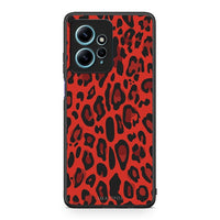 Thumbnail for Θήκη Xiaomi Redmi Note 12 4G / Redmi K60 Pro Animal Red Leopard από τη Smartfits με σχέδιο στο πίσω μέρος και μαύρο περίβλημα | Xiaomi Redmi Note 12 4G / Redmi K60 Pro Animal Red Leopard Case with Colorful Back and Black Bezels