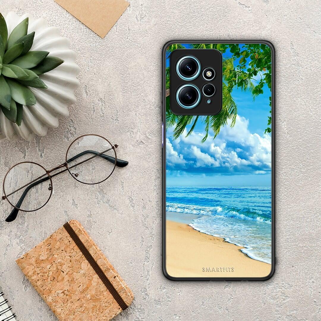 Θήκη Xiaomi Redmi Note 12 4G / Redmi K60 Pro Beautiful Beach από τη Smartfits με σχέδιο στο πίσω μέρος και μαύρο περίβλημα | Xiaomi Redmi Note 12 4G / Redmi K60 Pro Beautiful Beach Case with Colorful Back and Black Bezels