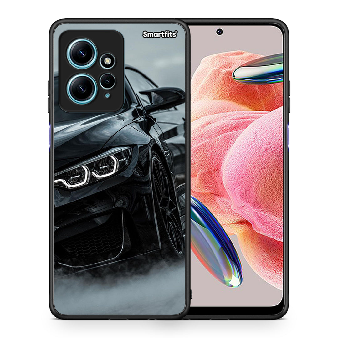 Θήκη Xiaomi Redmi Note 12 4G / Redmi K60 Pro Black BMW από τη Smartfits με σχέδιο στο πίσω μέρος και μαύρο περίβλημα | Xiaomi Redmi Note 12 4G / Redmi K60 Pro Black BMW Case with Colorful Back and Black Bezels