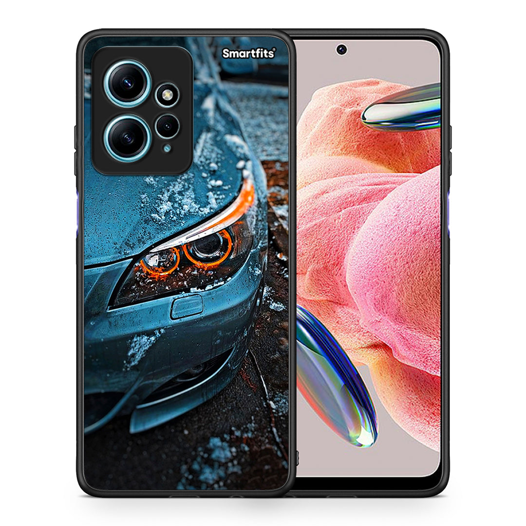 Θήκη Xiaomi Redmi Note 12 4G Bmw E60 από τη Smartfits με σχέδιο στο πίσω μέρος και μαύρο περίβλημα | Xiaomi Redmi Note 12 4G Bmw E60 Case with Colorful Back and Black Bezels