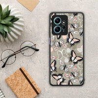 Thumbnail for Θήκη Xiaomi Redmi Note 12 4G / Redmi K60 Pro Boho Butterflies από τη Smartfits με σχέδιο στο πίσω μέρος και μαύρο περίβλημα | Xiaomi Redmi Note 12 4G / Redmi K60 Pro Boho Butterflies Case with Colorful Back and Black Bezels