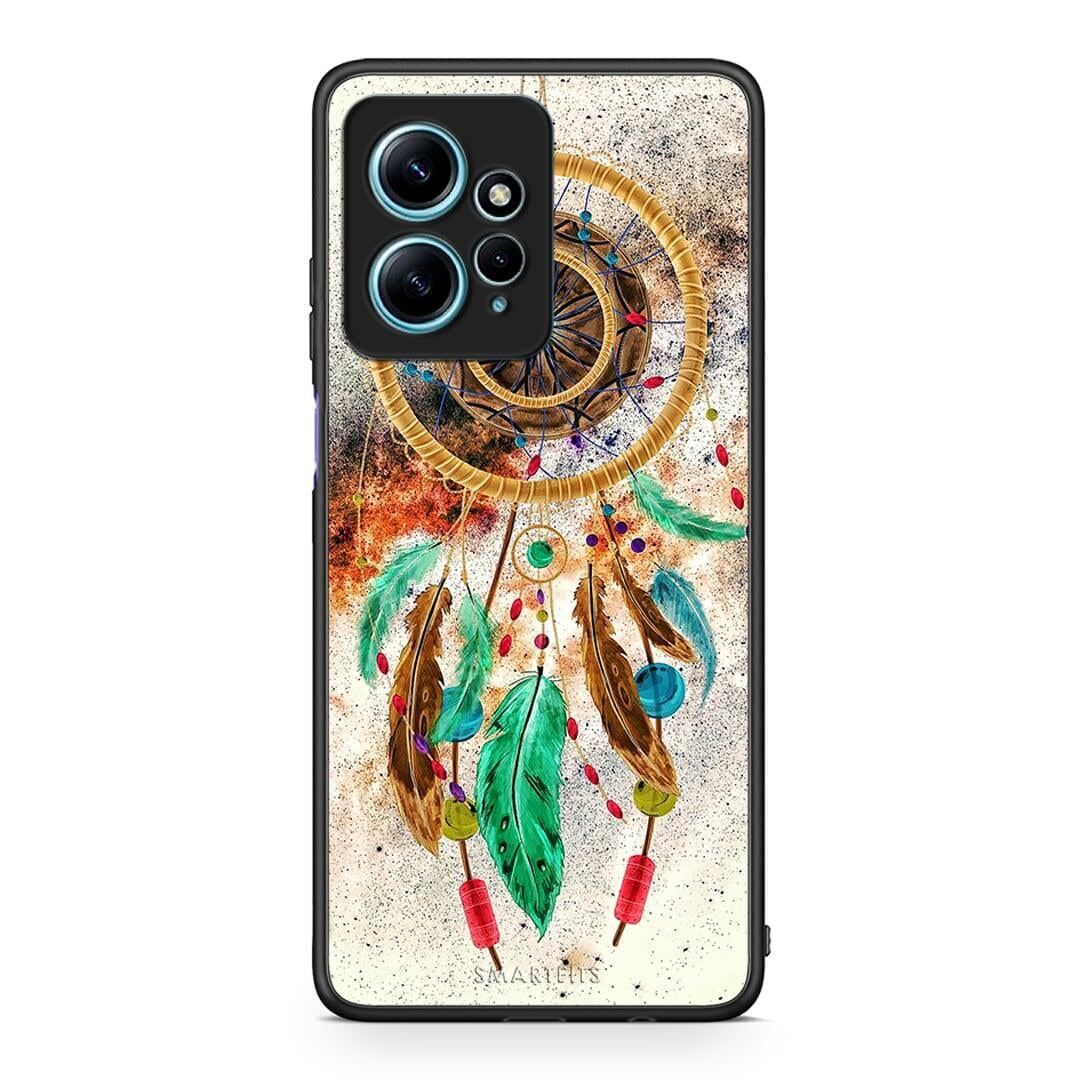 Θήκη Xiaomi Redmi Note 12 4G / Redmi K60 Pro Boho DreamCatcher από τη Smartfits με σχέδιο στο πίσω μέρος και μαύρο περίβλημα | Xiaomi Redmi Note 12 4G / Redmi K60 Pro Boho DreamCatcher Case with Colorful Back and Black Bezels