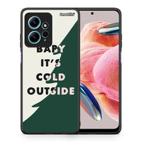 Thumbnail for Θήκη Xiaomi Redmi Note 12 4G / Redmi K60 Pro Cold Outside από τη Smartfits με σχέδιο στο πίσω μέρος και μαύρο περίβλημα | Xiaomi Redmi Note 12 4G / Redmi K60 Pro Cold Outside Case with Colorful Back and Black Bezels