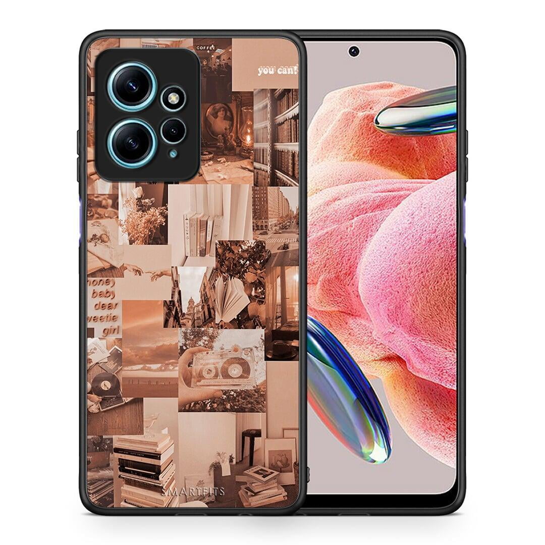 Θήκη Xiaomi Redmi Note 12 4G / Redmi K60 Pro Collage You Can από τη Smartfits με σχέδιο στο πίσω μέρος και μαύρο περίβλημα | Xiaomi Redmi Note 12 4G / Redmi K60 Pro Collage You Can Case with Colorful Back and Black Bezels