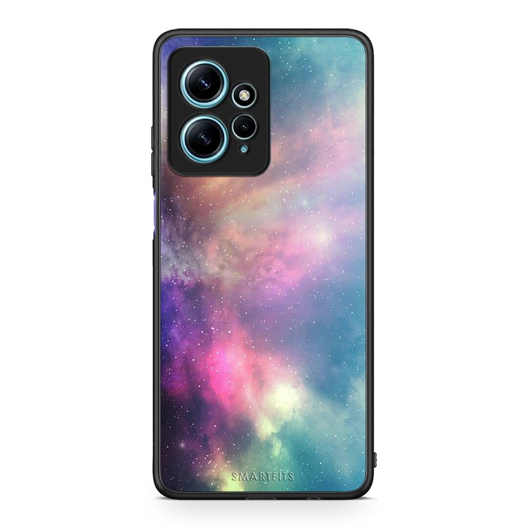 Θήκη Xiaomi Redmi Note 12 4G / Redmi K60 Pro Galactic Rainbow από τη Smartfits με σχέδιο στο πίσω μέρος και μαύρο περίβλημα | Xiaomi Redmi Note 12 4G / Redmi K60 Pro Galactic Rainbow Case with Colorful Back and Black Bezels