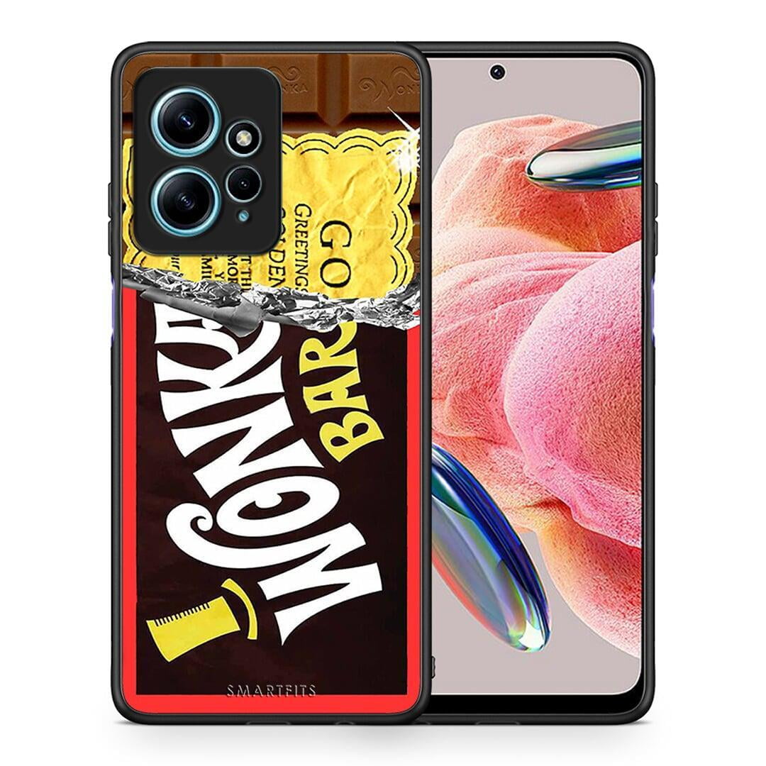 Θήκη Xiaomi Redmi Note 12 4G / Redmi K60 Pro Golden Ticket από τη Smartfits με σχέδιο στο πίσω μέρος και μαύρο περίβλημα | Xiaomi Redmi Note 12 4G / Redmi K60 Pro Golden Ticket Case with Colorful Back and Black Bezels