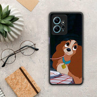 Thumbnail for Θήκη Xiaomi Redmi Note 12 4G / Redmi K60 Pro Lady And Tramp 2 από τη Smartfits με σχέδιο στο πίσω μέρος και μαύρο περίβλημα | Xiaomi Redmi Note 12 4G / Redmi K60 Pro Lady And Tramp 2 Case with Colorful Back and Black Bezels