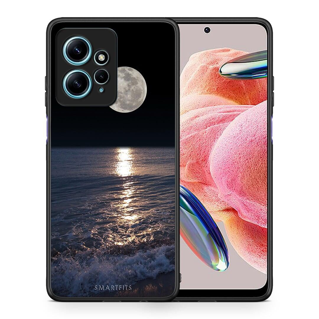 Θήκη Xiaomi Redmi Note 12 4G / Redmi K60 Pro Landscape Moon από τη Smartfits με σχέδιο στο πίσω μέρος και μαύρο περίβλημα | Xiaomi Redmi Note 12 4G / Redmi K60 Pro Landscape Moon Case with Colorful Back and Black Bezels