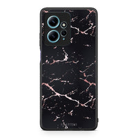 Thumbnail for Θήκη Xiaomi Redmi Note 12 4G / Redmi K60 Pro Marble Black Rosegold από τη Smartfits με σχέδιο στο πίσω μέρος και μαύρο περίβλημα | Xiaomi Redmi Note 12 4G / Redmi K60 Pro Marble Black Rosegold Case with Colorful Back and Black Bezels