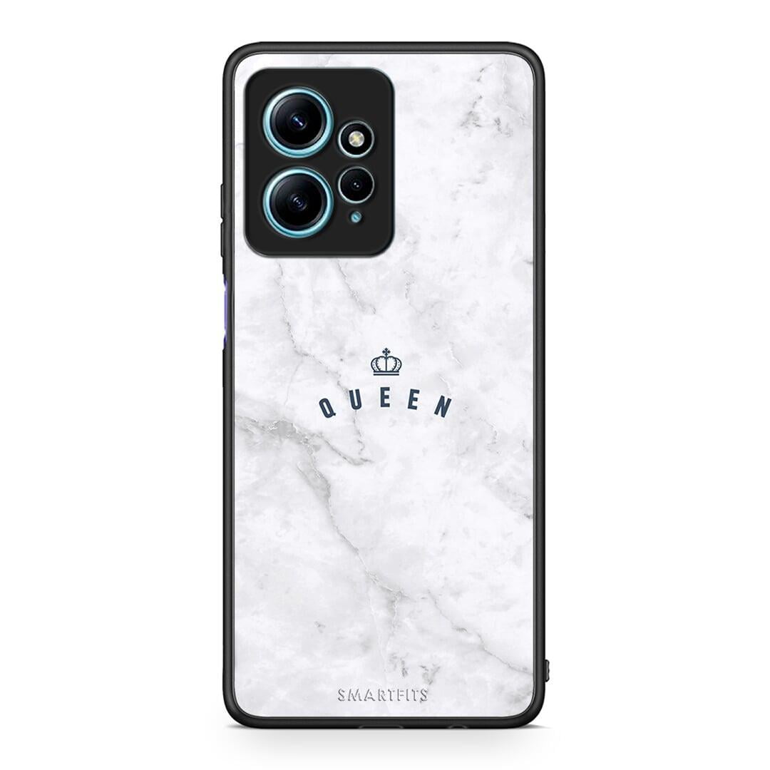 Θήκη Xiaomi Redmi Note 12 4G / Redmi K60 Pro Marble Queen από τη Smartfits με σχέδιο στο πίσω μέρος και μαύρο περίβλημα | Xiaomi Redmi Note 12 4G / Redmi K60 Pro Marble Queen Case with Colorful Back and Black Bezels