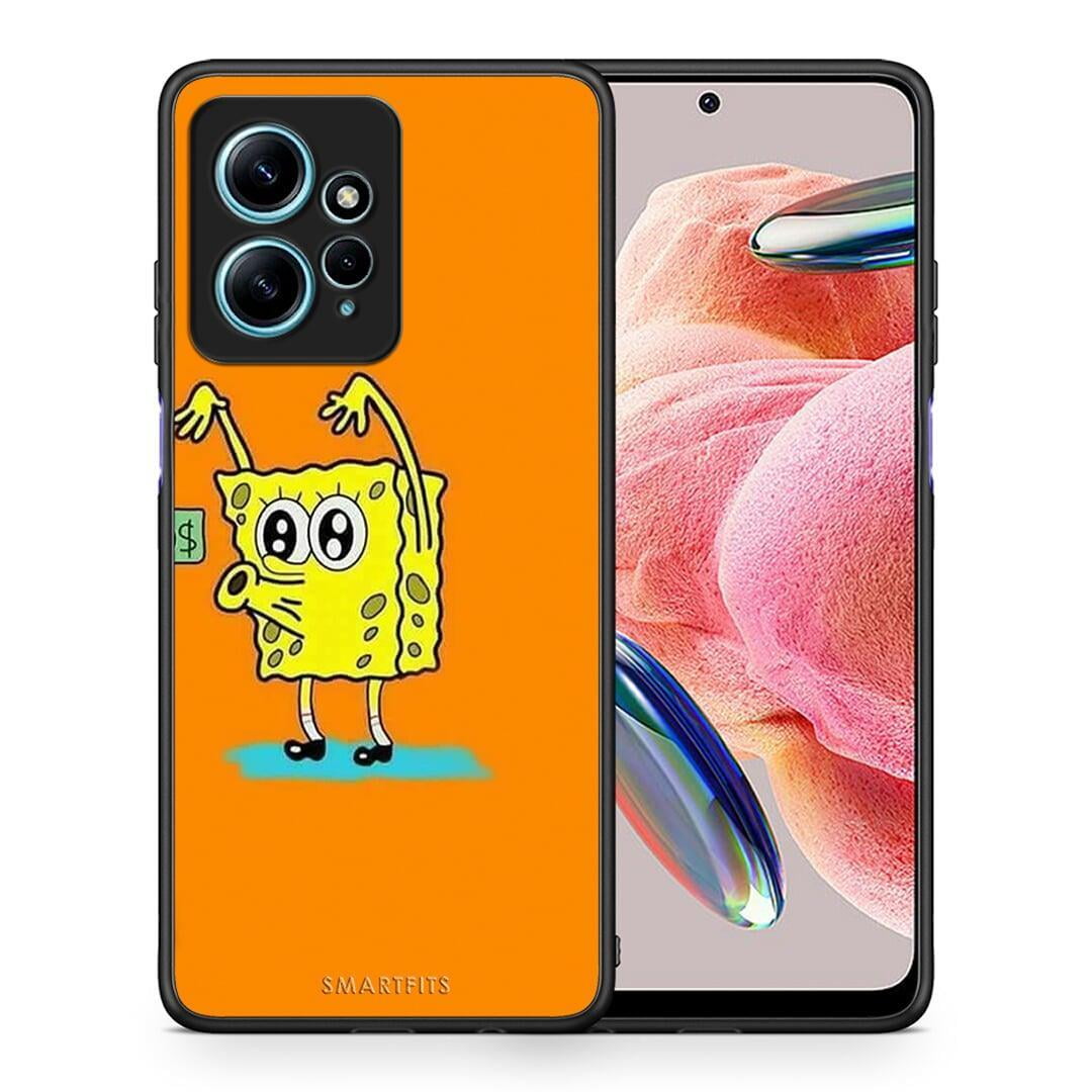 Θήκη Xiaomi Redmi Note 12 4G / Redmi K60 Pro No Money 2 από τη Smartfits με σχέδιο στο πίσω μέρος και μαύρο περίβλημα | Xiaomi Redmi Note 12 4G / Redmi K60 Pro No Money 2 Case with Colorful Back and Black Bezels