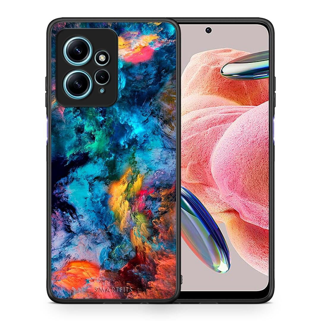 Θήκη Xiaomi Redmi Note 12 4G / Redmi K60 Pro Paint Crayola από τη Smartfits με σχέδιο στο πίσω μέρος και μαύρο περίβλημα | Xiaomi Redmi Note 12 4G / Redmi K60 Pro Paint Crayola Case with Colorful Back and Black Bezels