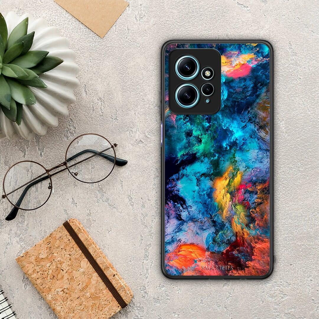 Θήκη Xiaomi Redmi Note 12 4G / Redmi K60 Pro Paint Crayola από τη Smartfits με σχέδιο στο πίσω μέρος και μαύρο περίβλημα | Xiaomi Redmi Note 12 4G / Redmi K60 Pro Paint Crayola Case with Colorful Back and Black Bezels