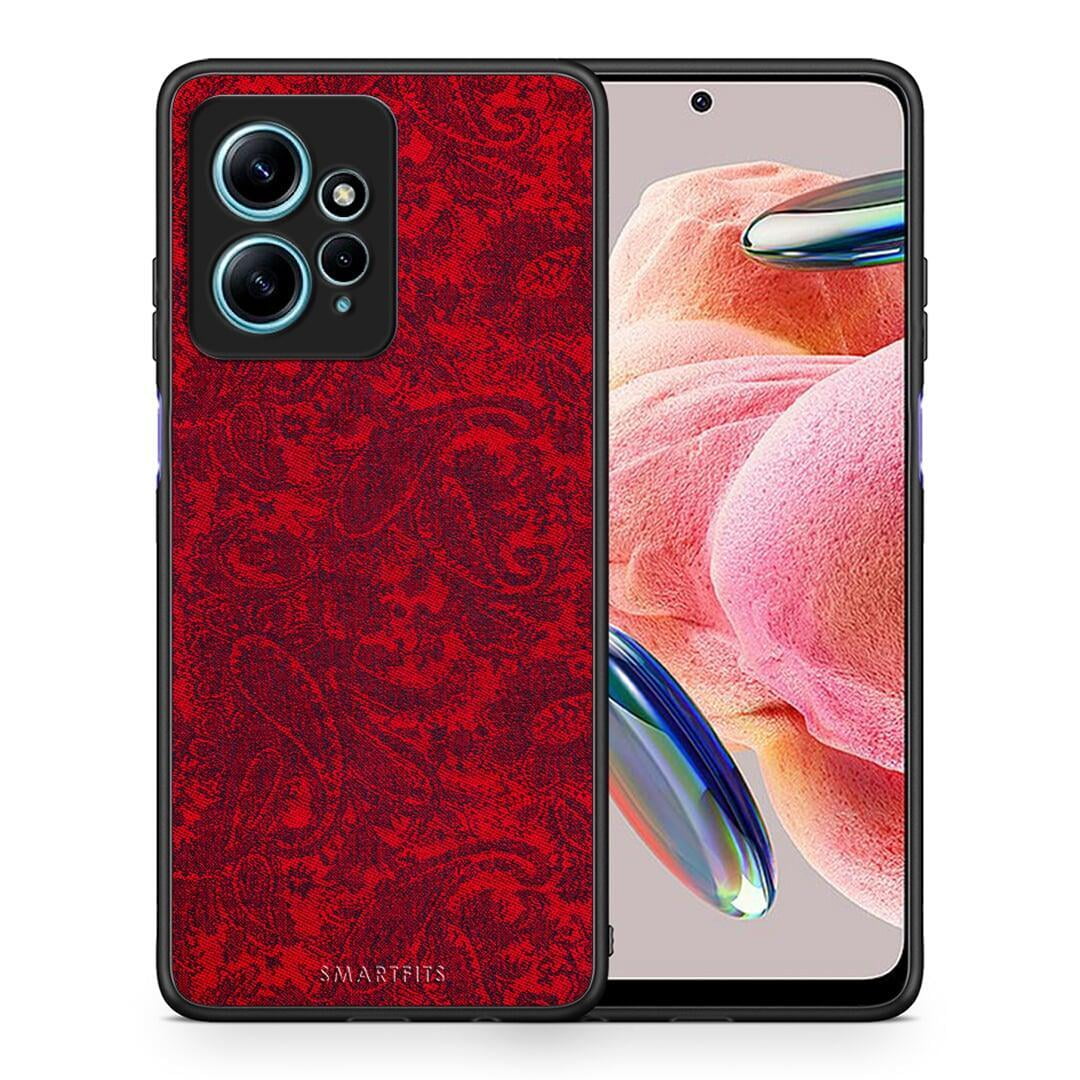 Θήκη Xiaomi Redmi Note 12 4G / Redmi K60 Pro Paisley Cashmere από τη Smartfits με σχέδιο στο πίσω μέρος και μαύρο περίβλημα | Xiaomi Redmi Note 12 4G / Redmi K60 Pro Paisley Cashmere Case with Colorful Back and Black Bezels