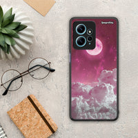 Thumbnail for Θήκη Xiaomi Redmi Note 12 4G Pink Moon από τη Smartfits με σχέδιο στο πίσω μέρος και μαύρο περίβλημα | Xiaomi Redmi Note 12 4G Pink Moon Case with Colorful Back and Black Bezels