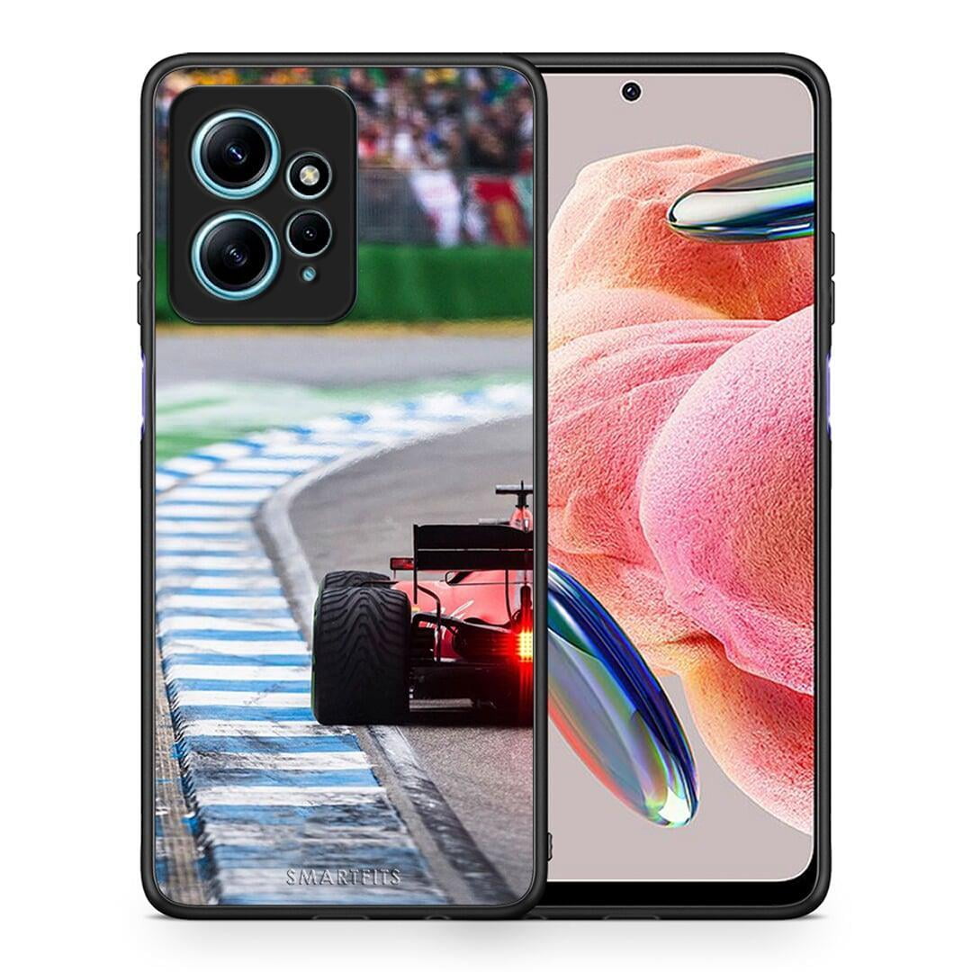 Θήκη Xiaomi Redmi Note 12 4G / Redmi K60 Pro Racing Vibes από τη Smartfits με σχέδιο στο πίσω μέρος και μαύρο περίβλημα | Xiaomi Redmi Note 12 4G / Redmi K60 Pro Racing Vibes Case with Colorful Back and Black Bezels