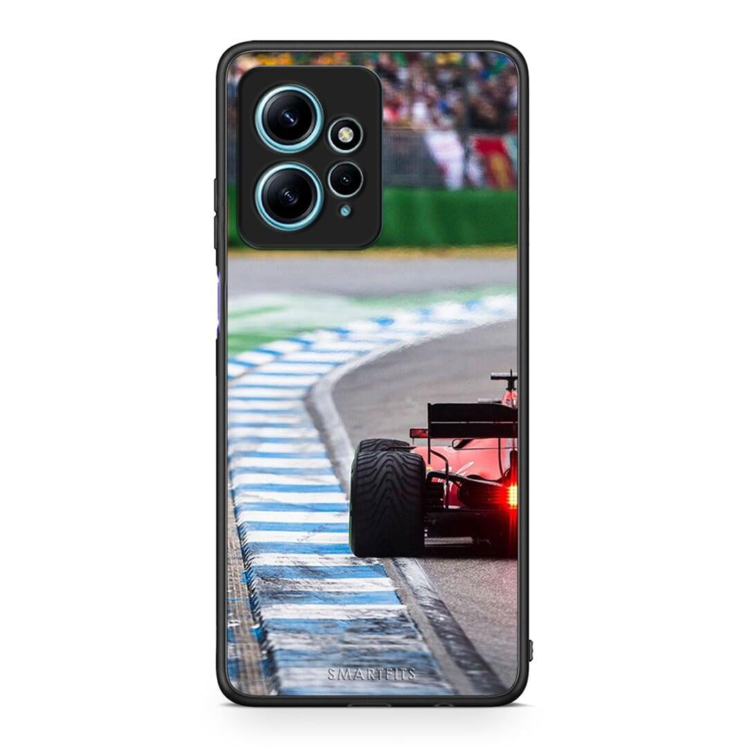 Θήκη Xiaomi Redmi Note 12 4G / Redmi K60 Pro Racing Vibes από τη Smartfits με σχέδιο στο πίσω μέρος και μαύρο περίβλημα | Xiaomi Redmi Note 12 4G / Redmi K60 Pro Racing Vibes Case with Colorful Back and Black Bezels