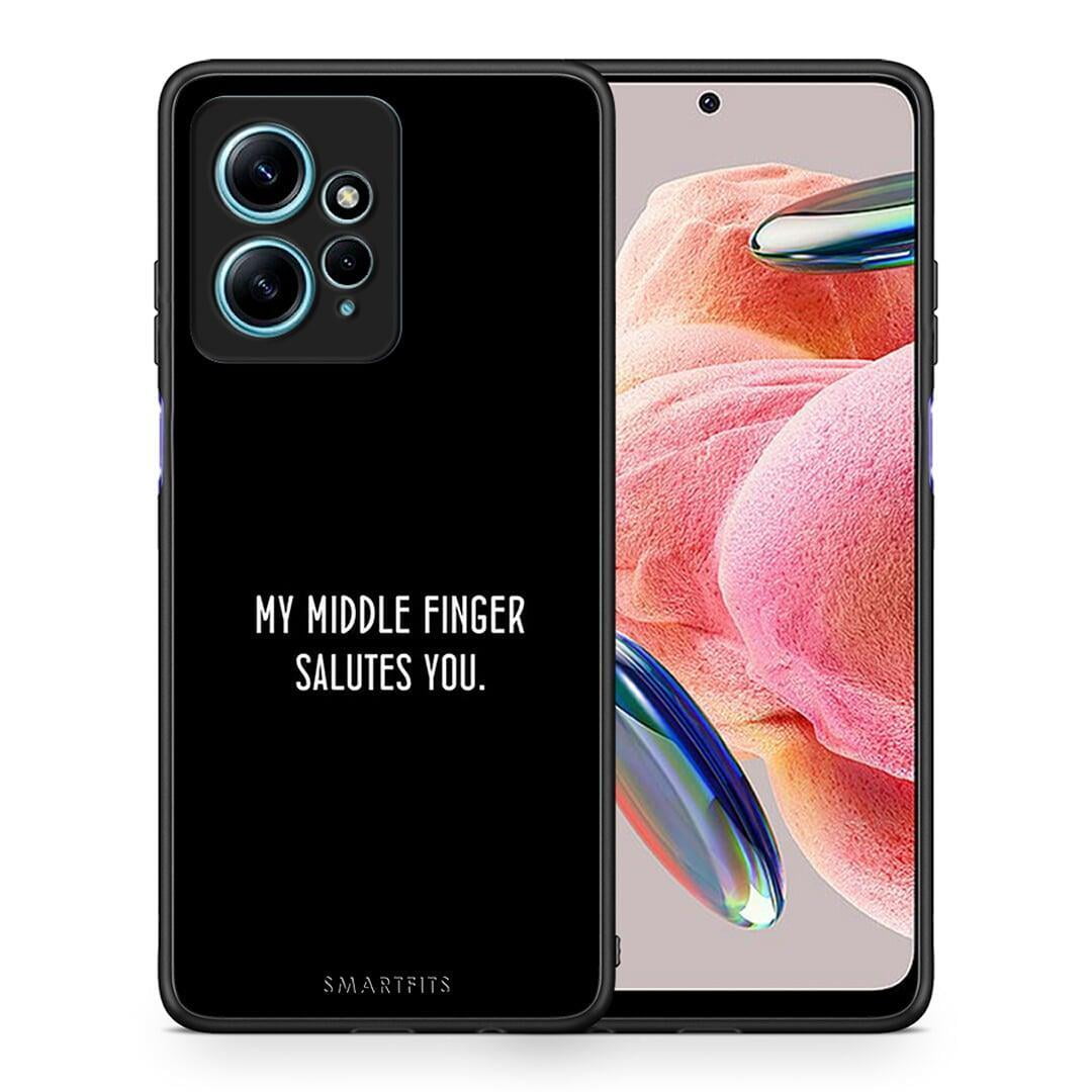 Θήκη Xiaomi Redmi Note 12 4G / Redmi K60 Pro Salute από τη Smartfits με σχέδιο στο πίσω μέρος και μαύρο περίβλημα | Xiaomi Redmi Note 12 4G / Redmi K60 Pro Salute Case with Colorful Back and Black Bezels