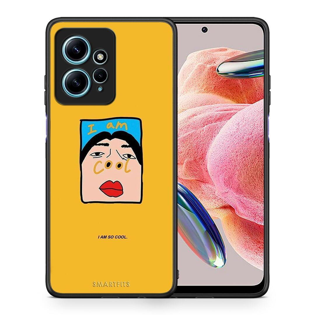 Θήκη Xiaomi Redmi Note 12 4G / Redmi K60 Pro So Cool από τη Smartfits με σχέδιο στο πίσω μέρος και μαύρο περίβλημα | Xiaomi Redmi Note 12 4G / Redmi K60 Pro So Cool Case with Colorful Back and Black Bezels