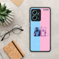 Thumbnail for Θήκη Xiaomi Redmi Note 12 4G / Redmi K60 Pro Stitch And Angel από τη Smartfits με σχέδιο στο πίσω μέρος και μαύρο περίβλημα | Xiaomi Redmi Note 12 4G / Redmi K60 Pro Stitch And Angel Case with Colorful Back and Black Bezels