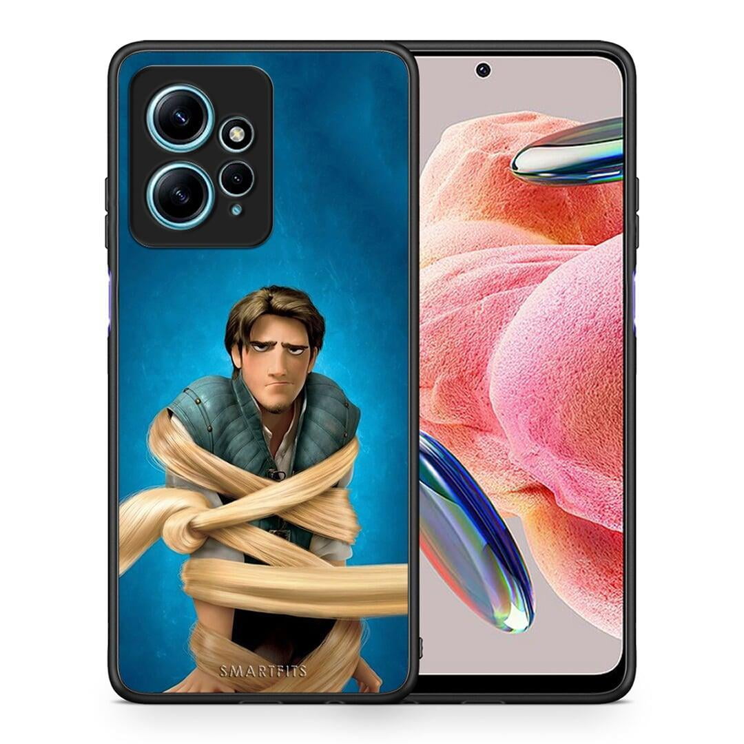 Θήκη Xiaomi Redmi Note 12 4G / Redmi K60 Pro Tangled 1 από τη Smartfits με σχέδιο στο πίσω μέρος και μαύρο περίβλημα | Xiaomi Redmi Note 12 4G / Redmi K60 Pro Tangled 1 Case with Colorful Back and Black Bezels