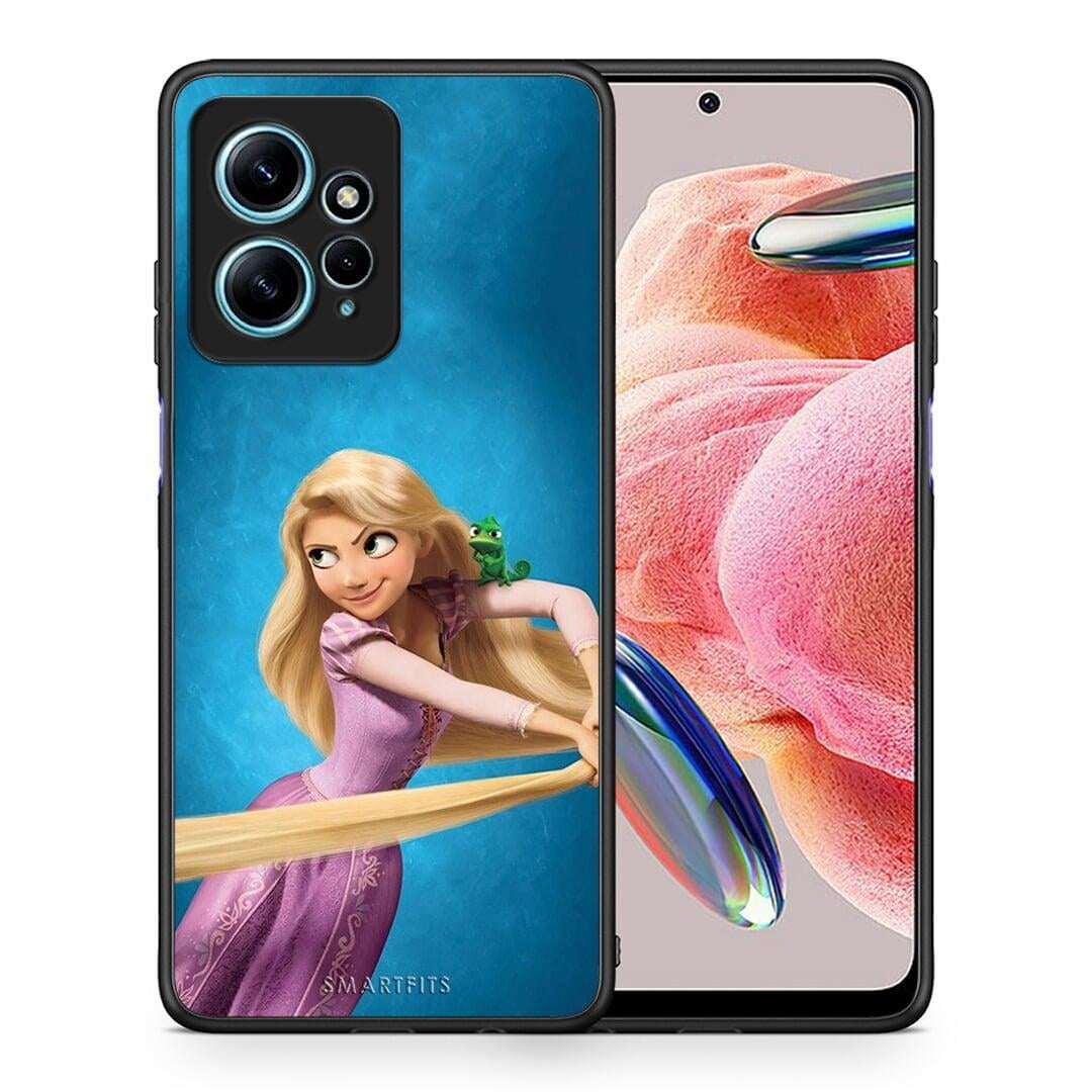 Θήκη Xiaomi Redmi Note 12 4G / Redmi K60 Pro Tangled 2 από τη Smartfits με σχέδιο στο πίσω μέρος και μαύρο περίβλημα | Xiaomi Redmi Note 12 4G / Redmi K60 Pro Tangled 2 Case with Colorful Back and Black Bezels