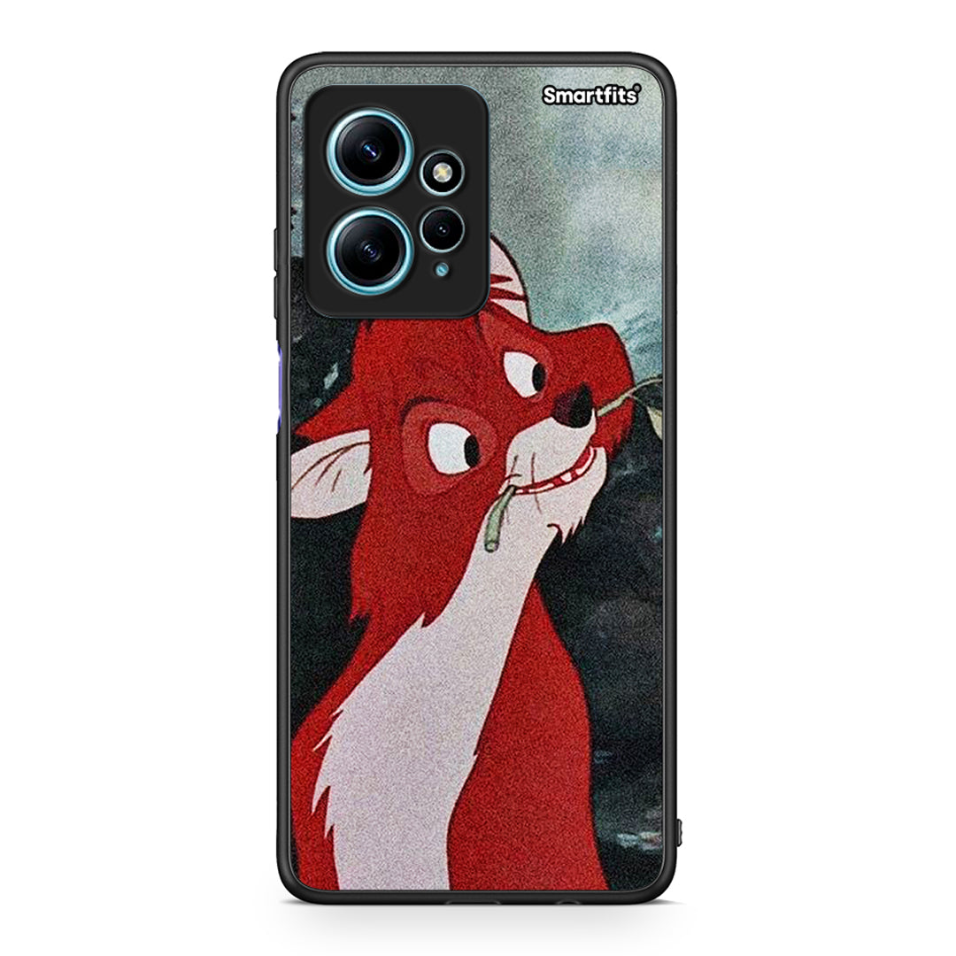 Θήκη Xiaomi Redmi Note 12 4G / Redmi K60 Pro Tod And Vixey Love 1 από τη Smartfits με σχέδιο στο πίσω μέρος και μαύρο περίβλημα | Xiaomi Redmi Note 12 4G / Redmi K60 Pro Tod And Vixey Love 1 Case with Colorful Back and Black Bezels