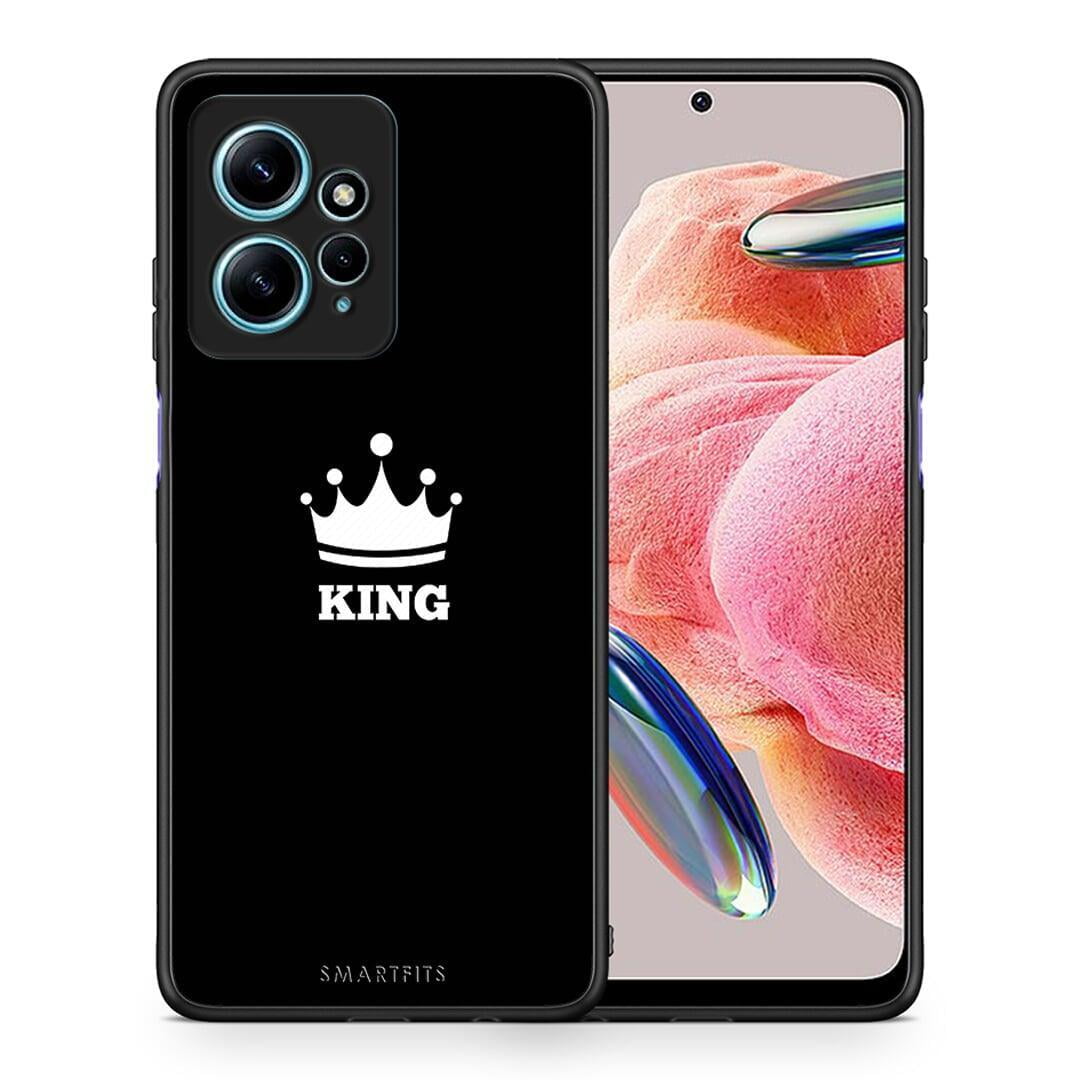 Θήκη Xiaomi Redmi Note 12 4G / Redmi K60 Pro Valentine King από τη Smartfits με σχέδιο στο πίσω μέρος και μαύρο περίβλημα | Xiaomi Redmi Note 12 4G / Redmi K60 Pro Valentine King Case with Colorful Back and Black Bezels