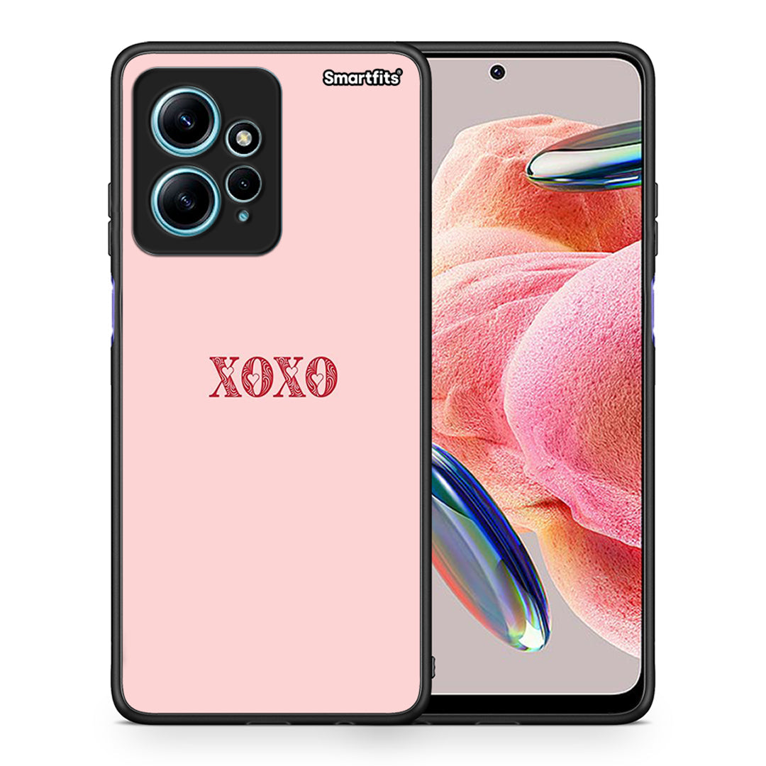 Θήκη Xiaomi Redmi Note 12 4G / Redmi K60 Pro XOXO Love από τη Smartfits με σχέδιο στο πίσω μέρος και μαύρο περίβλημα | Xiaomi Redmi Note 12 4G / Redmi K60 Pro XOXO Love Case with Colorful Back and Black Bezels