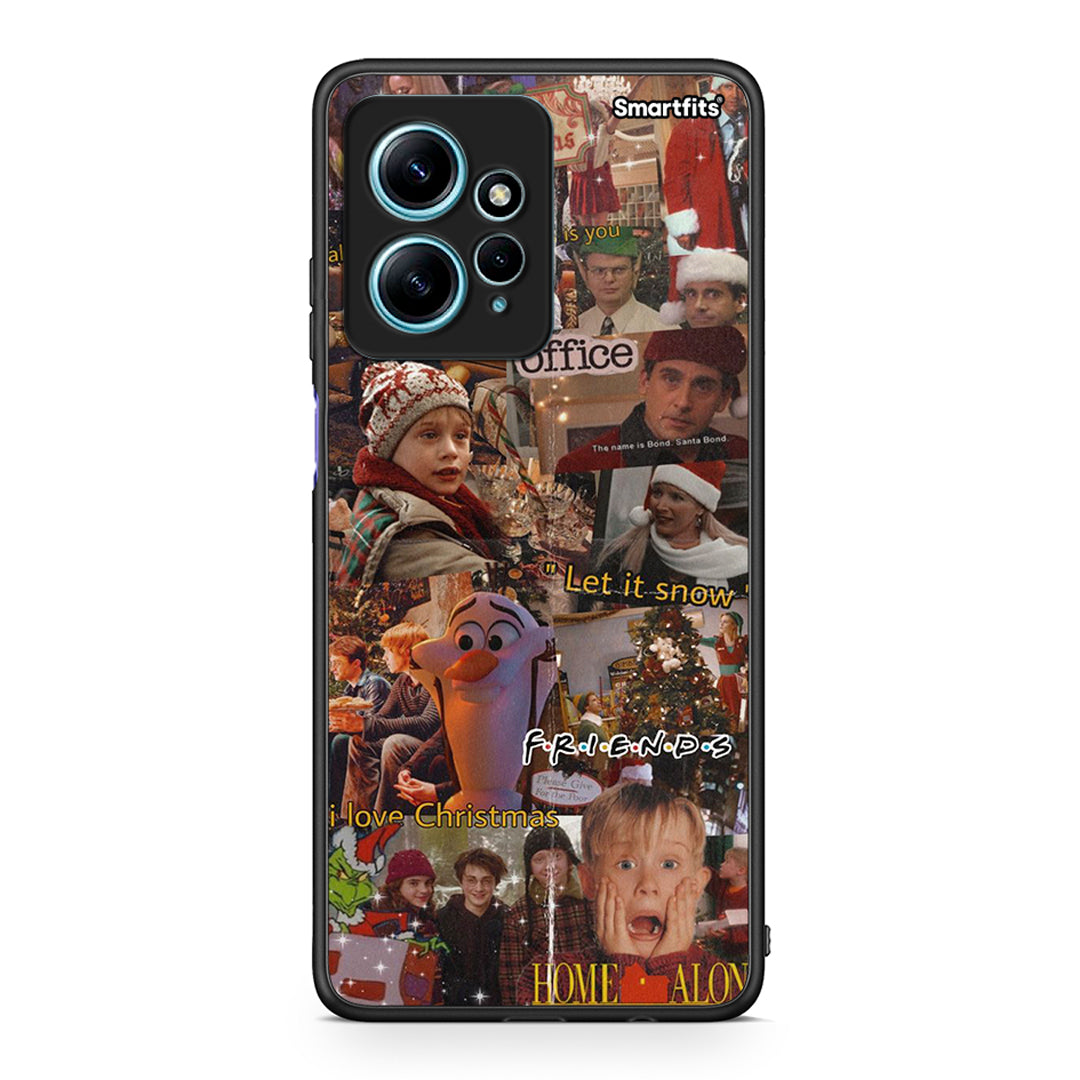 Θήκη Xiaomi Redmi Note 12 4G / Redmi K60 Pro Xmas Wishes από τη Smartfits με σχέδιο στο πίσω μέρος και μαύρο περίβλημα | Xiaomi Redmi Note 12 4G / Redmi K60 Pro Xmas Wishes Case with Colorful Back and Black Bezels