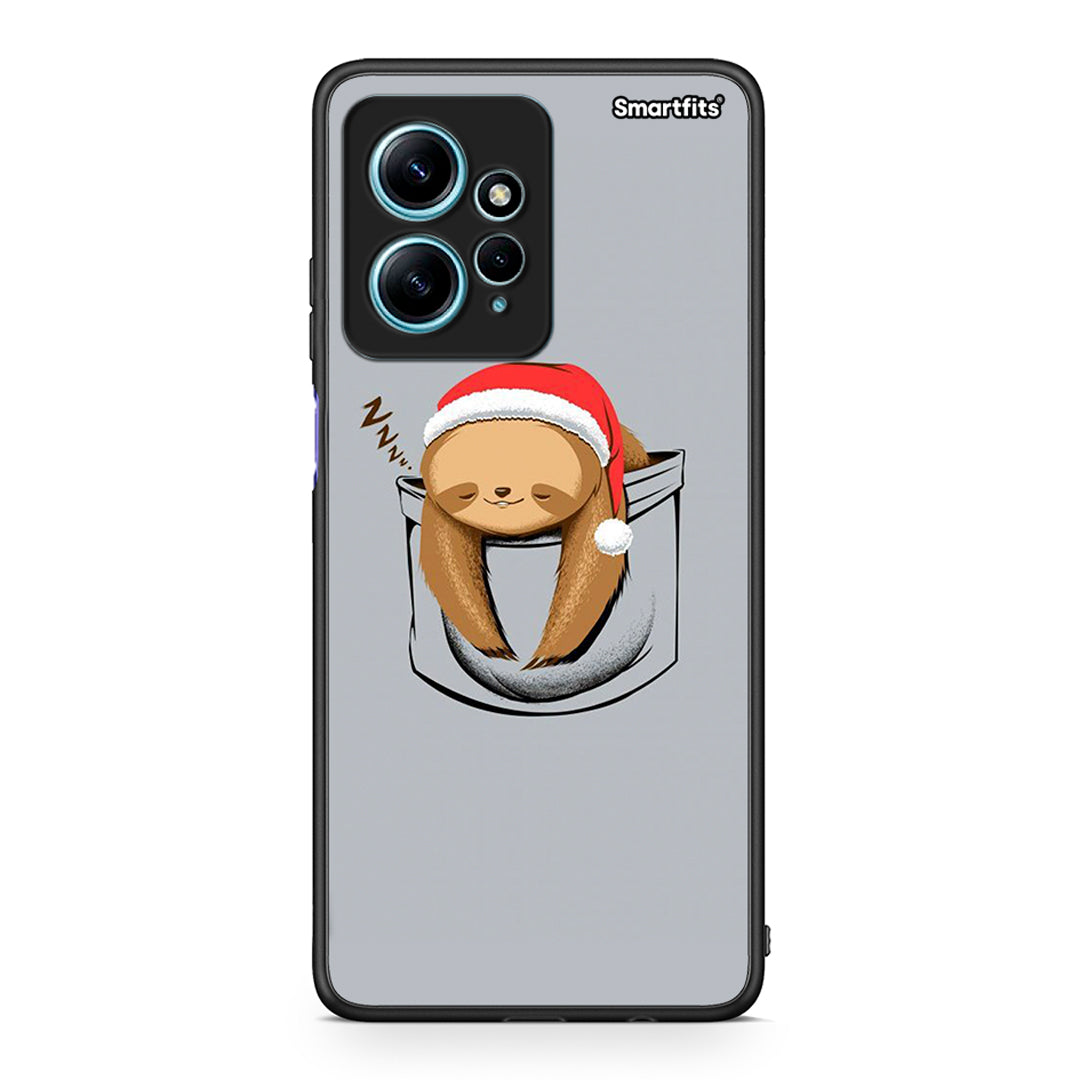 Θήκη Xiaomi Redmi Note 12 4G / Redmi K60 Pro Xmas Zzzz από τη Smartfits με σχέδιο στο πίσω μέρος και μαύρο περίβλημα | Xiaomi Redmi Note 12 4G / Redmi K60 Pro Xmas Zzzz Case with Colorful Back and Black Bezels