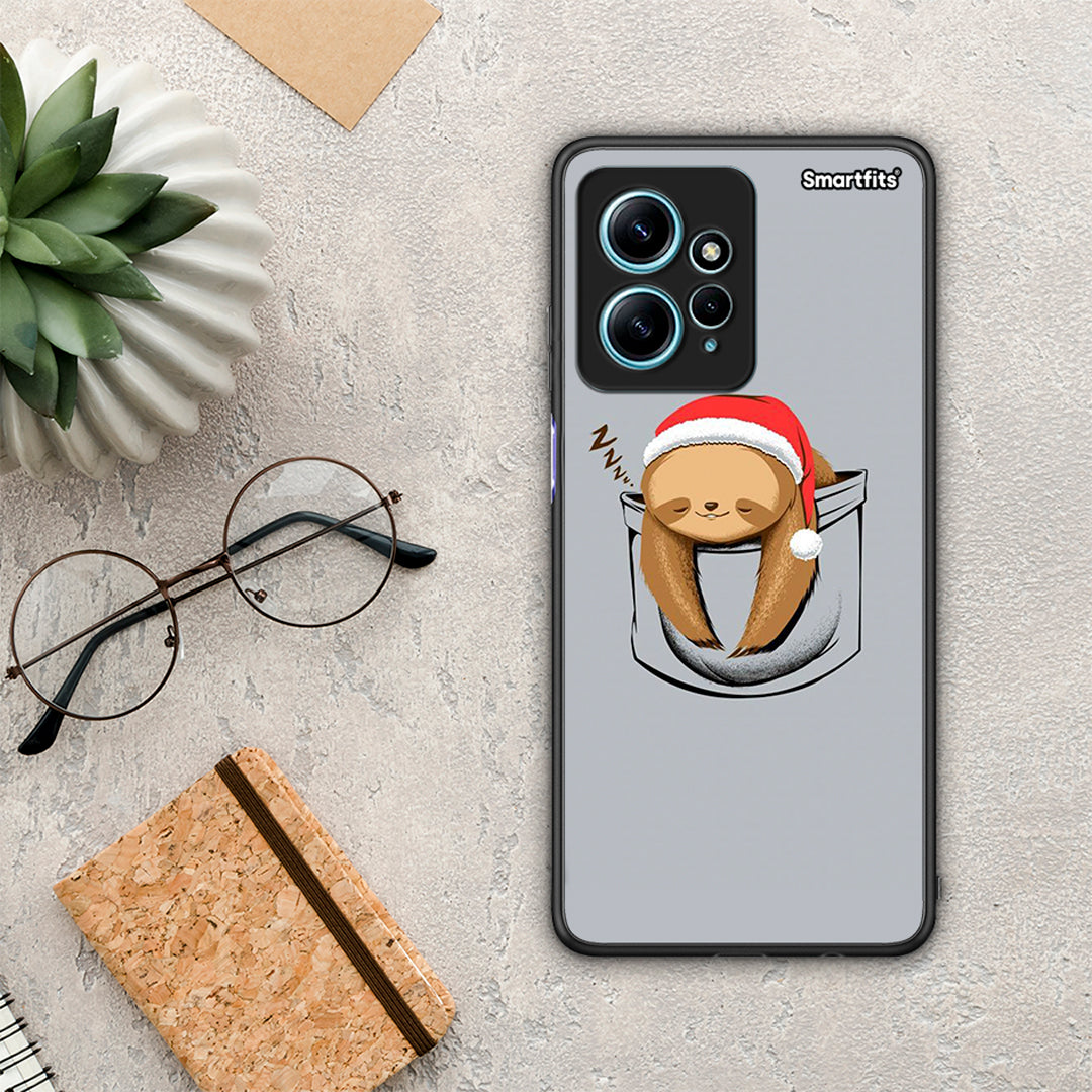 Θήκη Xiaomi Redmi Note 12 4G / Redmi K60 Pro Xmas Zzzz από τη Smartfits με σχέδιο στο πίσω μέρος και μαύρο περίβλημα | Xiaomi Redmi Note 12 4G / Redmi K60 Pro Xmas Zzzz Case with Colorful Back and Black Bezels