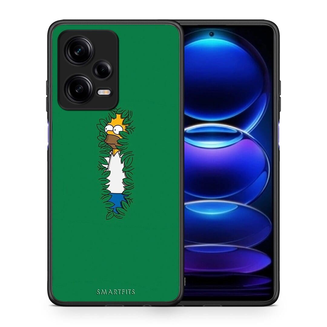 Θήκη Xiaomi Redmi Note 12 Pro 5G Bush Man από τη Smartfits με σχέδιο στο πίσω μέρος και μαύρο περίβλημα | Xiaomi Redmi Note 12 Pro 5G Bush Man Case with Colorful Back and Black Bezels