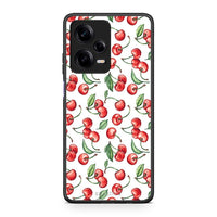 Thumbnail for Θήκη Xiaomi Redmi Note 12 Pro 5G Cherry Summer από τη Smartfits με σχέδιο στο πίσω μέρος και μαύρο περίβλημα | Xiaomi Redmi Note 12 Pro 5G Cherry Summer Case with Colorful Back and Black Bezels